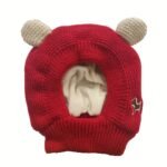 Toddler Winter Knit Hat With Fleece-Lined Ears & Adjustable Toggle Closure - Soft Stretchy Warm Beanie For Boys & Girls, Mixed Colors, Christmas Gift, Hand Wash Only, Baby Winter Hat, Festive Toddler Wear, Cold Weather Accessory, Playful Design, Cozy Fabric, Infants And Toddlers - Image 11