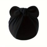 3Pcs Infant And Newborn Hat, Soft Infant/Newborn Tie Head Cover - Image 8
