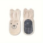 Baby Non-Slip Floor Socks With Grips Anti-Slip Crew For Infants Toddlers Boys And Girls - Image 9