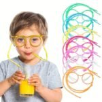 1Pc Crazy Straw Glasses For Birthday Parties, Party Favors, Gift Bag Stuffers