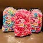 100Pcs Basic Cute Girl Hair Rings That Don'T Damage Hair, High Ponytail Hair Ties, Durable And High Elastic Rubber Bands - Image 2