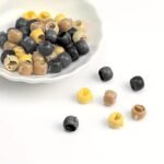 50Pcs Mini Hair Claw Clips Headwear For Kids Girls Plastic Braids Maker Beads Colorful Hollow Hairpins Ornament Clips, Ideal Choice For Gifts - Image 4