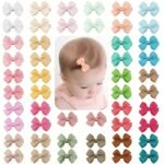 10Pcs Youngsters' Bang Clip Hair Clips - Non-Slip 2-Inch Bow-Shaped Hair Accessories With Cpc, Assorted Pastel Colors For Youngsters & Youngsters, Perfect For Christmas & Everyday Use, Youngsters Hair Accessories, Playful Youngsters Style, Secure Hair Hold