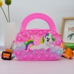 Children'S Cute Pony Silicone Crossbody Bag, Fashion Casual Handbag For Girls, Ideal Choice For Gifts - Image 6