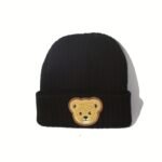 & 3-8 Years Winter Warm Knit Hat With Plush Bear Ears & Switchable Lids - Soft Stretchy Panda Cap &, Multi-Color Options (Pink, Blue, Brown, Black, Grey, White, Navy) - Cozy Winter Hat For New Year'S & Christmas, Lightweight & Easy-Care, Adorable Animal Design With Snap Button Closure, Ideal & 3-8 Years, Multi-Color Options Available, Winter Hat, Winter Hats For Women, Winter Hats - Image 9