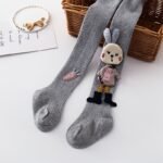 1-Pack Baby & Toddler Breathable Footed Socks With Cute Rabbit Eating Carrots Design - Soft Light Beige-Friendly All-Season Outfit-Boosters, Multi-Color Options For Girls & Boys 0-8 Years - Image 12