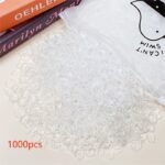 1000Pcs Colorful Rubber Bands Hair Ties, Scrunchies, Headbands, Hawaiian Style Beach Wedding Everyday Hair Accessories - Image 11