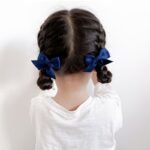 2Pcs/1Set Children'S Fabric Three-Dimensional Bow Hair Clip Girls Hair Accessories Hair Card, Ideal Choice For Gifts - Image 4