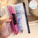 200Pcs Cute Hair Ties For Kids & Girls - Colorful Elastic Polyester Hair Ties, Ideal Choice For Gifts - Image 3