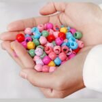 50Pcs Mini Hair Claw Clips Headwear For Kids Girls Plastic Braids Maker Beads Colorful Hollow Hairpins Ornament Clips, Ideal Choice For Gifts - Image 2
