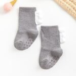 1Pair Baby Floor Socks Thickened Warm Non-Slip Cute Dinosaur Toddler Socks For Boys And Girls - Image 12