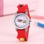 1Pc Boys Girls Teen Cute Car Print Round Dial Quartz Watch For Gift Daily Life - Image 12