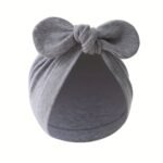 3Pcs Infant And Newborn Hat, Soft Infant/Newborn Tie Head Cover - Image 10