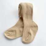 1Pc Girls' Soft Warm Knitted Footed Pantyhose - Cozy Elastic Opening Tights For Spring & Autumn, Solid Color Dance Dress Socks For Youngsters Youngsters Youngsters'S Leggings Youngsters Socks, Youngsters Girl Socks, Youngsters Mobility Wear, Ribbed Cuff Design, Comfortable Wear - Image 13