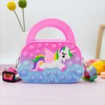 Children'S Cute Pony Silicone Crossbody Bag, Fashion Casual Handbag For Girls, Ideal Choice For Gifts - Image 13