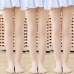 3-Pack Girls' Velvet-Like Dance Tights - 95% Nylon & 5% Spandex, Solid Color Ballet & Everyday Leggings For Ages 3+, Spring/Fall Hand Wash Only - Image 5