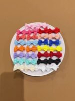30Pcs Cute Colorful Hair Clips, Non-Damaging Polyester Bow Accessories For All Seasons And Casual Attire - Image 11