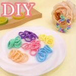 99/200/400/600Pcs Sweet High Elasticity Durable Hair Ties For Girls, Cute Fashion Girl'S Gift - Image 11
