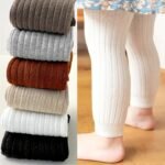 1 Pcs Girl'S Solid Color Versatile Legging, Soft Comfy Casual Tights For All Seasons
