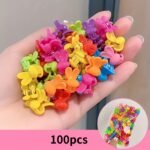 30/50/100Pcs Cute Princess Hair Clip Set Mini Cute, Sweet, Durable Hair Accessories, Easy To Use Design And Comfortable To Wear, Can Be Used In Various Festivals - Image 13