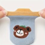 6 Pairs Baby Socks With Cute Cartoon Animal Patterns - Non-Slip Ankle Socks For Boys & Girls, Soft Breathable Fabric, Machine Washable, Spring/Fall Toddler Walking Socks For Indoor/Outdoor Play, Baby Socks, Playful Kids Footwear, Comfortable Kids Wear - Image 13