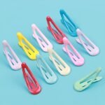 20/40/60Pcs Colorful Plastic Hair Clips - Girls 2000S Style Hair Clips, Daily Use Bangs Clips, Cute And Minimalist Design, Solid Color Printing (Colors Random) - Image 2