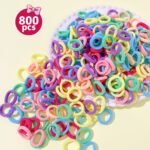99/200/400/600Pcs Sweet High Elasticity Durable Hair Ties For Girls, Cute Fashion Girl'S Gift - Image 9