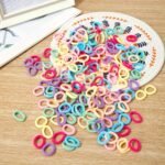 Basics Nylon Hair Ties, Mixed Color Small Fresh Hair Rope, High Elasticity Hair Bands For Girls - Image 11
