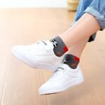 5 Pairs Boys' Soccer Socks - Soft Breathable Ankle Socks With Elastic Ribbed Cuffs, All-Season Comfort For Outdoor Play & Casual Wear, Hand Wash Only, Vibrant Colors (Yellow, Blue, Red, Black, White), Soccer Socks, Kids Sports Footwear, Playful Kids Design, Comfortable Fit - Image 5