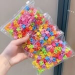 30/50/100Pcs Cute Princess Hair Clip Set Mini Cute, Sweet, Durable Hair Accessories, Easy To Use Design And Comfortable To Wear, Can Be Used In Various Festivals - Image 8