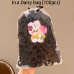 100Pcs Basic Cute Girl Hair Rings That Don'T Damage Hair, High Ponytail Hair Ties, Durable And High Elastic Rubber Bands - Image 17