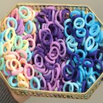 Set Of 300 Colorful Basic Hair Ties And Scrunchies For, Including Ponytail Holders And Rubber Bands That Are Gentle On Hair, Perfect For Everyday Use. - Image 5