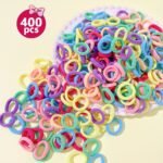 99/200/400/600Pcs Sweet High Elasticity Durable Hair Ties For Girls, Cute Fashion Girl'S Gift - Image 7