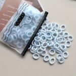 Basics Nylon Hair Ties, Mixed Color Small Fresh Hair Rope, High Elasticity Hair Bands For Girls - Image 23