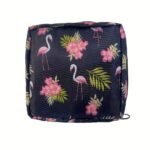 Chic Cartoon Printed Sanitary Napkin Organizer Bag, Multifunctional Travel Pouch With Zipper Makeup And Essentials For Valentine'S Day Gifts - Image 7