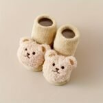 Newborn Baby Socks Winter Thickened Baby Fleece Warm Mid-Calf Socks Cartoon Non-Slip Learning Floor Socks - Image 2