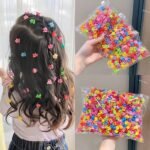 30/50/100Pcs Cute Princess Hair Clip Set Mini Cute, Sweet, Durable Hair Accessories, Easy To Use Design And Comfortable To Wear, Can Be Used In Various Festivals