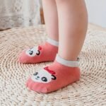 6 Pairs Baby Socks With Cute Cartoon Animal Patterns - Non-Slip Ankle Socks For Boys & Girls, Soft Breathable Fabric, Machine Washable, Spring/Fall Toddler Walking Socks For Indoor/Outdoor Play, Baby Socks, Playful Kids Footwear, Comfortable Kids Wear - Image 9