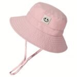 1Pc Baby Sun Hat, Toddler Summer Sun Protection, Wide Brim Bucket Beach Hats For Baby Boy And Girl, Adjustable Kid Cap - Image 5