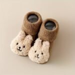 Newborn Baby Socks Winter Thickened Baby Fleece Warm Mid-Calf Socks Cartoon Non-Slip Learning Floor Socks - Image 4