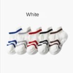 5-Pack Of Non-Slip Baby Girls' Low Cut Floor Socks, For Comfort And Safety - Image 3
