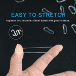 1500Pcs Kids Disposable Hair Ties - High Elastic Rubber Bands For Hair Styling & Accessories - Image 2