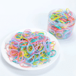 1500Pcs Disposable Hair Ties - Perfect Hair Accessories For Baby Girls' Ponytails! - Image 7