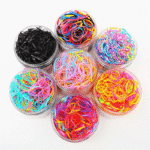 1500Pcs Disposable Hair Ties - Perfect Hair Accessories For Baby Girls' Ponytails! - Image 2