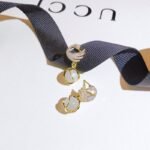 Exquisite Fashion Creative Swan Cat Eye Pendant Earrings Classic Accessories Earrings Jewelry For Girls - Image 4