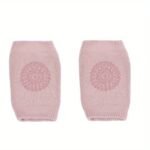 2Pcs 5 Colors Soft Elastic Knee And Elbow Brace Pads For Babies And Toddlers - Anti-Slip Crawling Safety Protector And Leg Cushion - Image 2