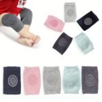 2Pcs 5 Colors Soft Elastic Knee And Elbow Brace Pads For Babies And Toddlers - Anti-Slip Crawling Safety Protector And Leg Cushion - Image 8