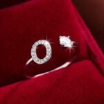Trendy Letter Wrap Ring Inlaid Shining You Got An Alphabet To Choose Silvery Or Golden Make Your Call Match Daily Outfits - Image 25