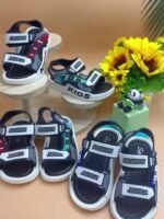 Boys' Stylish Breathable Open-Toe Sandals - Comfortable, Non-Slip, Adjustable Hook-And-Loop Fastener Straps For Indoor/Outdoor Use, All-Season Beach Footwear With Durable Sole - Image 11