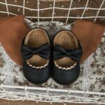 Infant Baby Girls Mary Jane Flats, Soft Sole Princess Dress Shoes Crib Shoes First Walker Shoes - Image 9